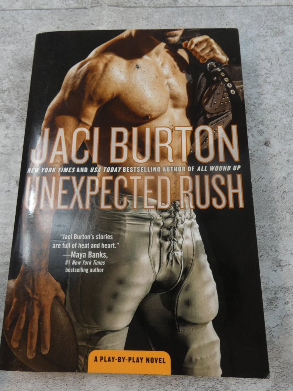 Unexpected Rush Book Jaci Burton Steamy Romance Novel Spicy Fantasy Paperback